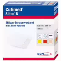 Cutimed Siltec B 22,5 cm X 22,5 cm