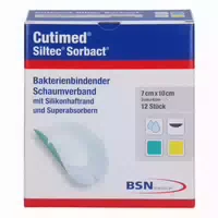 Cutimed Siltec So7x10cm Ov