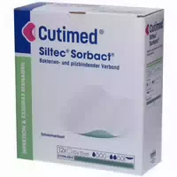 Cutimed Siltec Sorbact 10 cm X 10 cm