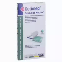 Cutimed Sorbact Gel Kompressen 7,5x15 cm 10 st