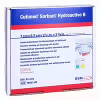 Cutimed Sorbact Hydroactive B Gel V 7x8,5 cm Haft