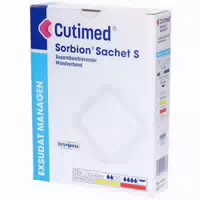 Sorbion Cutimed Sachet S Wundauflage 20x20 cm 24 st Pflaster