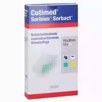 Cutimed Sorbion Sorbact Wundauflage 10x20 cm