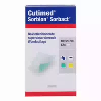 Cutimed Sorbion Sorbact Wundauflage 10x20 cm