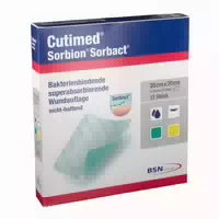 Cutimed Sorbion Sorbact Wundauflage 20x20 cm