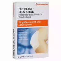 Cutiplast Plus Steril 5x7 Cm Verband 1 St Verband