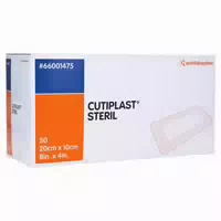 Cutiplast Steril Wundverband 10x20 Cm 50 St Verband