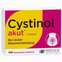 Cystinol Akut bei Akuter Blasenentzündung & Harnwegsinfektion