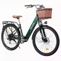 Cysum Cityrun Elektrofahrrad Mit Frontkorb, 250 W Motor Und 36 V 10 Ah Akku