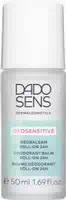 Dado Sens Spezialpflege Deosensitive Deobalsam Roll On 24h 50 ml