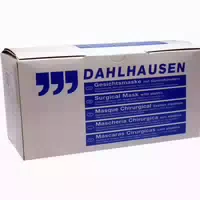 Gesichtsmaske Grün m Fixband 50 st