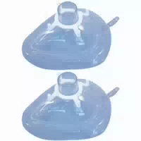 Einmalbeatmungsmasken mit Ventil Gr 4