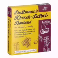 Dallmanns Kirsch Salbei Bonbons M Vitamin C Honig