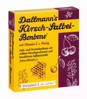 Dallmann´s Kirsch Salbei Bonbons 37 G Bonbons