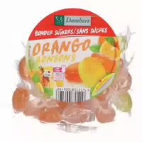 Damhert Orangen Bonbons Zuckerfrei