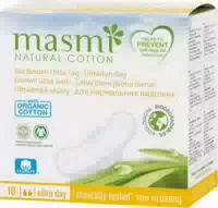 Bio Binden Ultra Tag 100% Bio Baumwolle Masmi 10 St