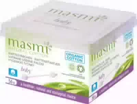 Bio Ohrstäbchen Baby 100% Bio Baumwolle Masmi 56 St