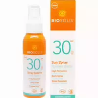 Biosolis Bio Sonnenmilch Spray Lsf 30 100 Ml Spray