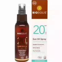 Biosolis Bio Sonnenöl Spray Lsf 20 100 Ml Spray