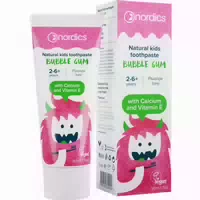 Nordics Bubble Gum Ohne Fluorid 50 Ml Zahncreme