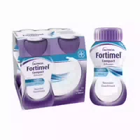 Fortimel Compact 2 4 Trinknahrung Erdbeere 4x125 Ml Flüssigkeit