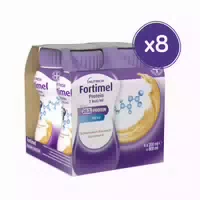 Fortimel Protein 2 Kcal ml Schokoladen Karamell Geschmack 32x200 ml Flüssigkeit