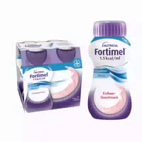 Nutricia Fortimel 1,5kcal Ml Erdbeer Geschmack 4x200 Ml Flüssigkeit