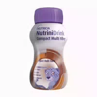 Nutrinidrink Compact Multifibre Schoko K 8x4x125 Ml