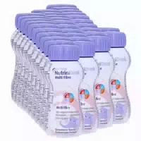 Nutrinidrink Multi Fibre Erdbeere 32x200 Ml Flüssigkeit