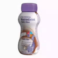Nutrini Drink Multifibre Schokaladengeschmack 200 ml Flüssigkeit