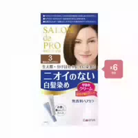 Dariya Salon De Pro Hair Color Cream 1box 3 Bright Light Brown 2ea Set