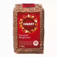 Davert Gourmet Berglinsen 500 g