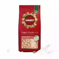 Davert Veggie Chunks mit Erbsenprotein 100g