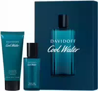 Davidoff Cool Water Set = Edt Nat Spray 40 Ml Shower Gel 75 Ml