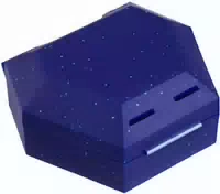 Zahnspangenbox mit Kordel Blau 1 Stück