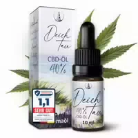 Deichtau Cbd Öl 40% Vollspektrum Hanföl Cbd Tropfen – Echtes Cannabisöl Deutsche Marke