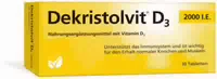 Dekristolvit D3 2 000 I E 30 Tabletten