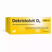 Dekristolvit D3 2 000 I E 60 st Tabletten