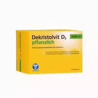 Dekristolvit D3 2000 I E Pflanzlich 120 st Kapseln