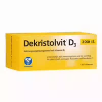Dekristolvit D3 2000 I E Pflanzlich 60 St Kapseln