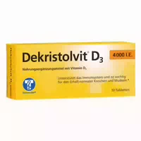 Dekristolvit D3 4 000 I E Tabletten