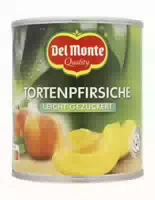 Del Monte Tortenpfirsiche Leicht Gezuckert