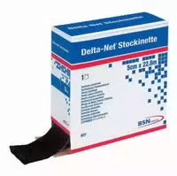 Delta Net Trikotschlauchverband 5 Cmx22,8 m Schwarz