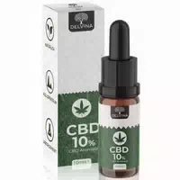 Delvina Cbd Öl 10% Vollspektrum 10 Ml, 1000 mg Deutsche Marke, Laborgeprüft, Vegan