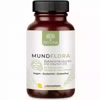 Delvina Mundflora 365 Lutschtabletten gegen Mundgeruch Zitronengeschmack