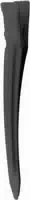 Denman Hair Rubbers Jumbo Clips Schwarz