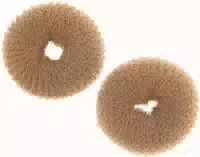 Denman Knotenring Klein Blond, 2 stk