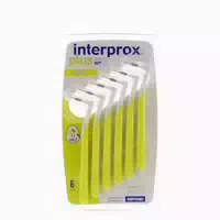 Interprox Plus Mini Gelb Interdentalbürste 6 st Zahnbürste
