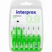 Interprox Reg Micro Grün Interdentalbürste Blis 6 st Zahnbürste