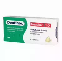 Nene Lax 1,0 Für Kleinkinder Und Kinder 6 St Kinder Suppositorien